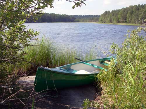 Kanoën in Finland